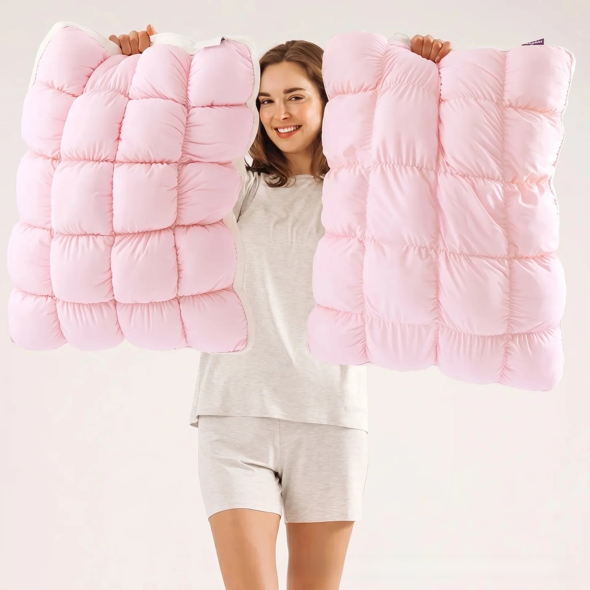 Cloud-shaped Puff Pillow